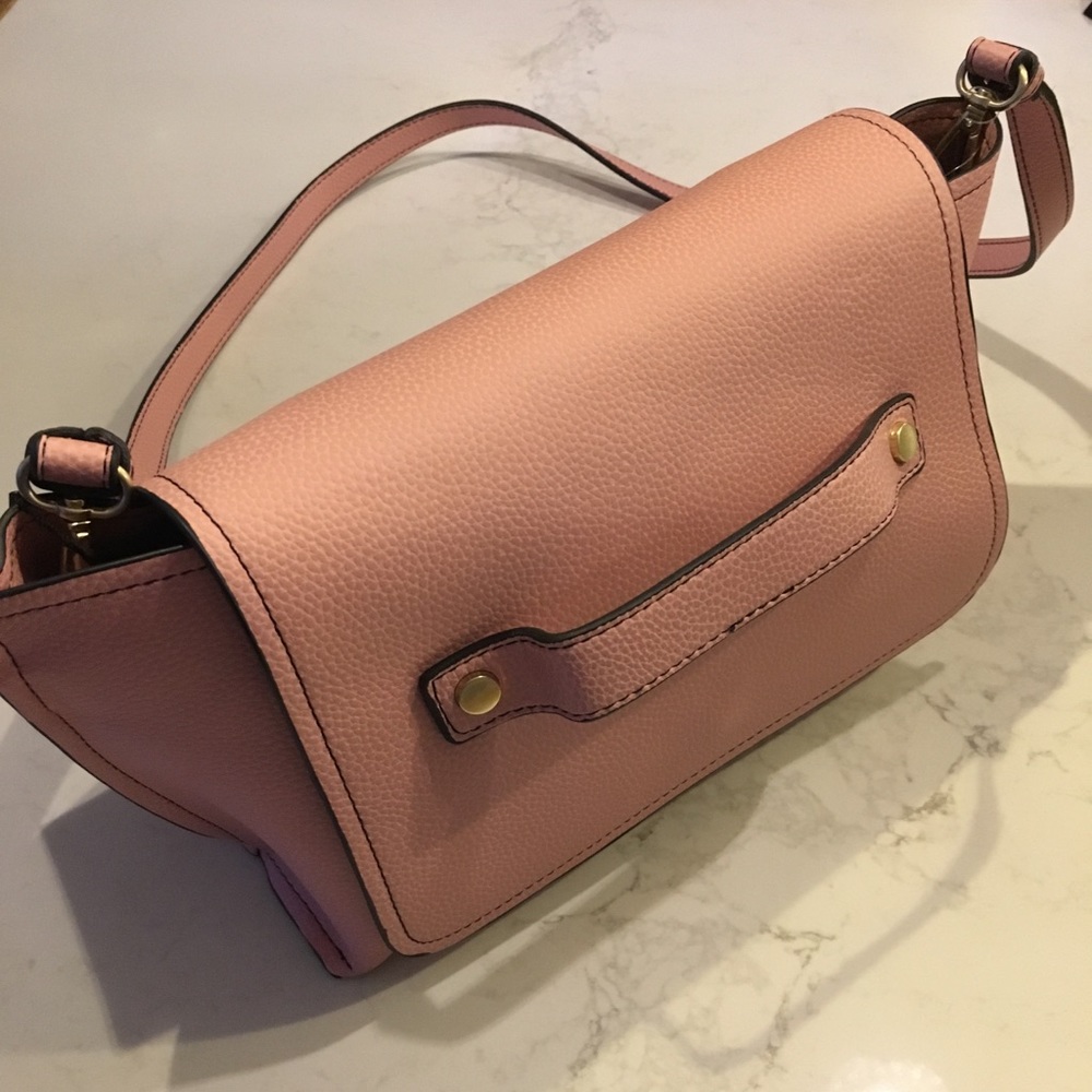 ZARA trafaluc pink shoulder bag